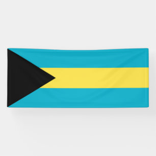 Bahamische Flagge Banner