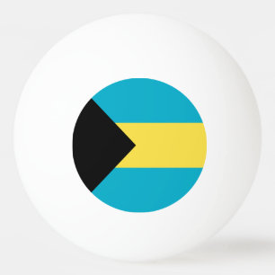 Bahamische Flagge Tischtennisball