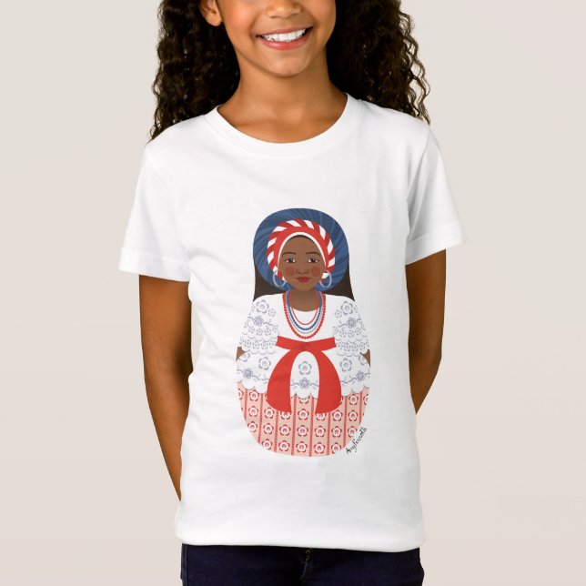 Bahia Brazilian Girls' T-Shirt (Vorderseite)