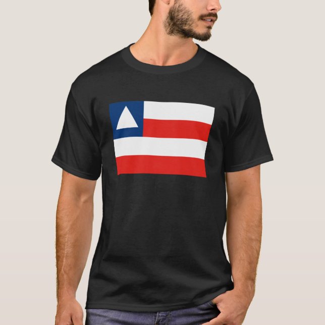 Bahia-Flaggen-T - Shirt (Vorderseite)