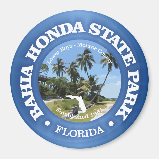 Bahia Honda SP Magnet (Vorne)