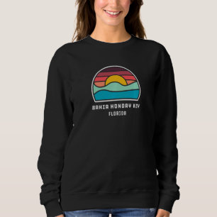 Bahia Honday Key Florida Coole Minimalistische Mee Sweatshirt