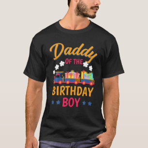 Bahn Bday Party Bahn Papa vom Geburtstag T-Shirt