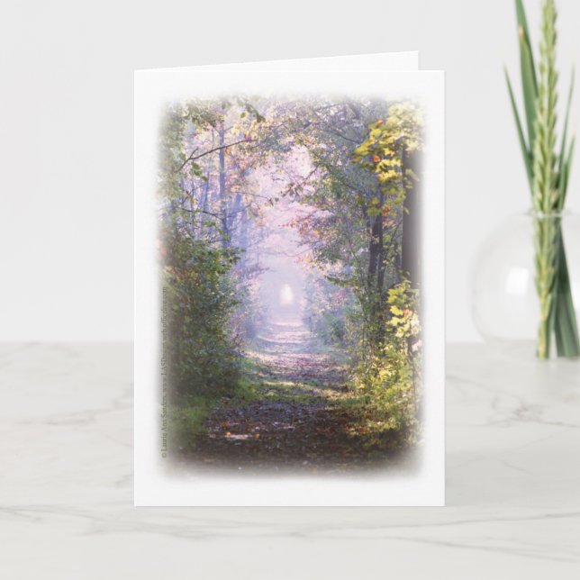 Bahn Dankeskarte (Vorderseite)