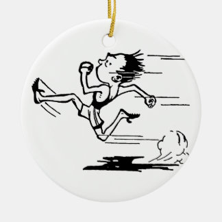 Bahn-Stern Keramikornament