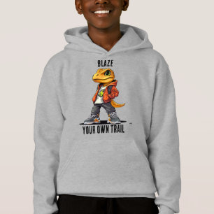 Bahne Deinen Eigenen Weg Leguan - Coole Streetwear Hoodie