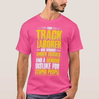 Bahnenbahnbau für Gleisleiter 4 T-Shirt