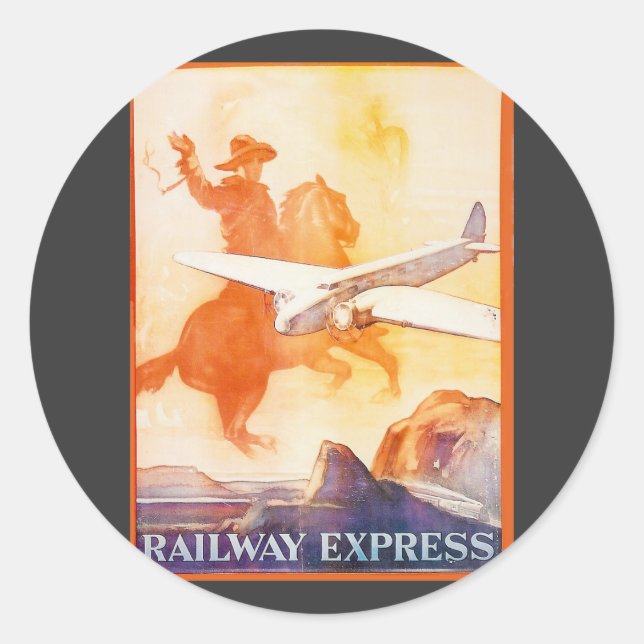 BahnExpress Agentur 1935 Aufkleber (Vorderseite)