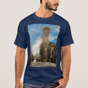 Bahnhof Achten Sie auf den Zug 1910 T-Shirt