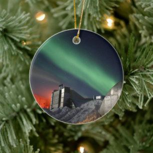 Bahnhof Amundsen-Scott South Pole, Antarktis Keramik Ornament