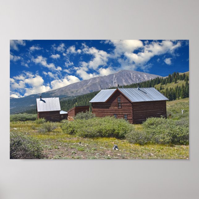 Bahnhof Boreas, Colorado Poster (Vorne)