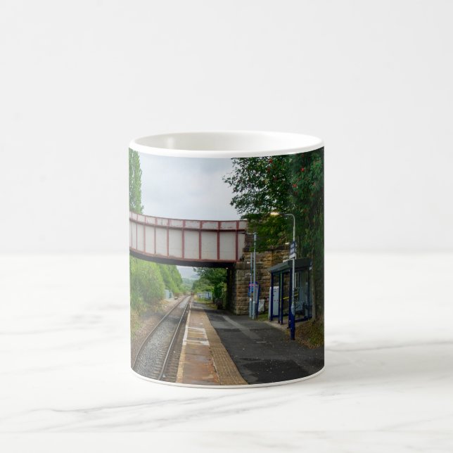 Bahnhof Burnley Barracks Kaffeetasse (Mittel)