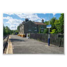 Bahnhof Castleton Moor Fotodruck