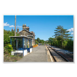 Bahnhof Castleton Moor Fotodruck