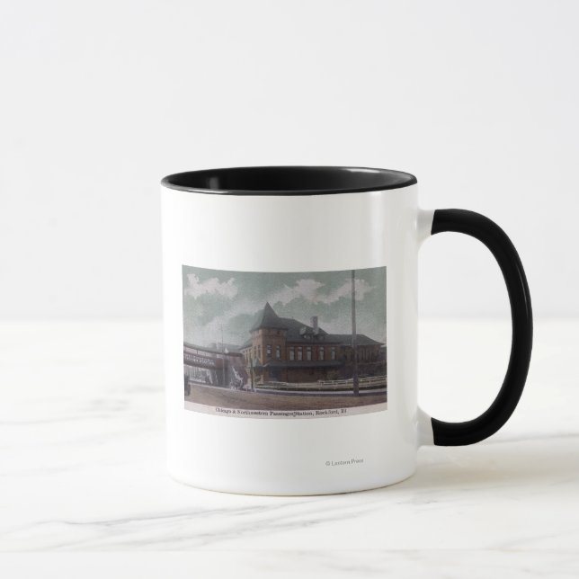 Bahnhof Chicago & Northwestern Tasse (Rechts)