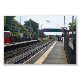 Bahnhof Cottingley, Leeds Fotodruck