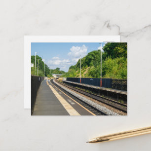 Bahnhof Cottingley, Leeds Postkarte