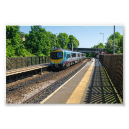 Bahnhof Dachtton, Huddersfield Fotodruck