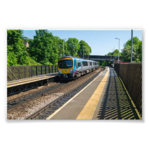 Bahnhof Dachtton, Huddersfield Fotodruck