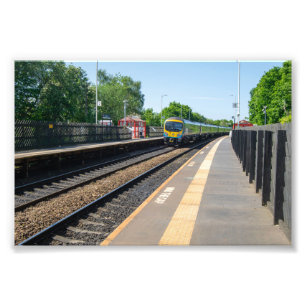 Bahnhof Dachtton, Huddersfield Fotodruck
