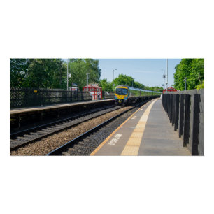 Bahnhof Deighton, Huddersfield Poster