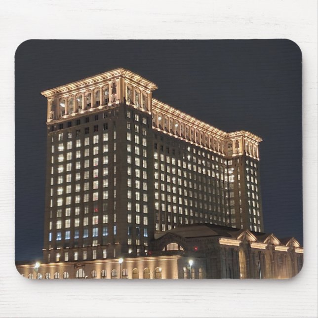 Bahnhof Detroit Mousepad (Vorne)
