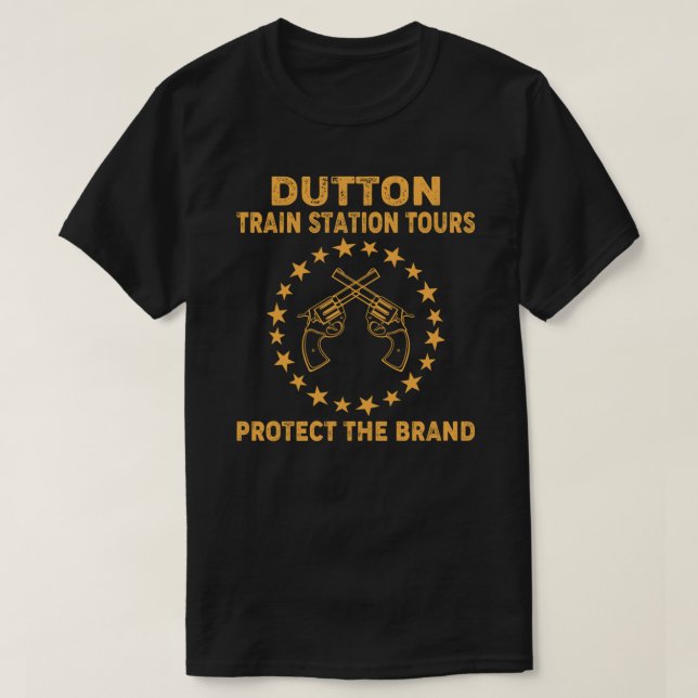 Bahnhof Dutton Tours Essential T - Shirt (Design vorne)
