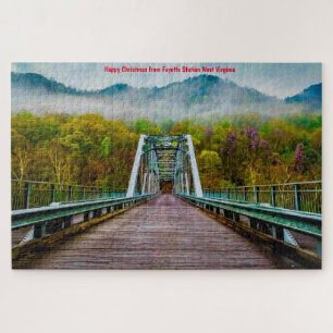 Bahnhof Fayette West Virginia. Jigsaw Puzzle