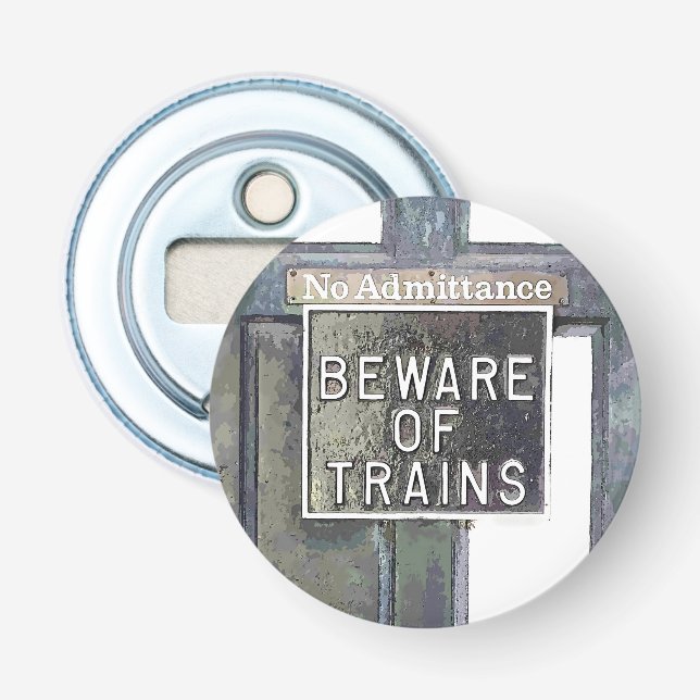 BAHNHOF FLASCHENÖFFNER (Vorderseite)