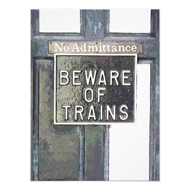 BAHNHOF FOTODRUCK (Vorne)