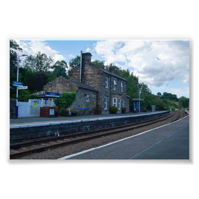 Bahnhof Glaisdale Fotodruck (Vorne)