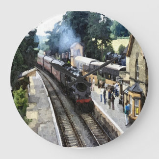 Bahnhof Große Wanduhr