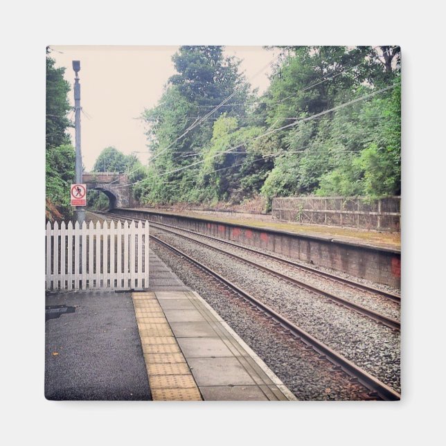 Bahnhof Heaton Park Magnet (Vorne)