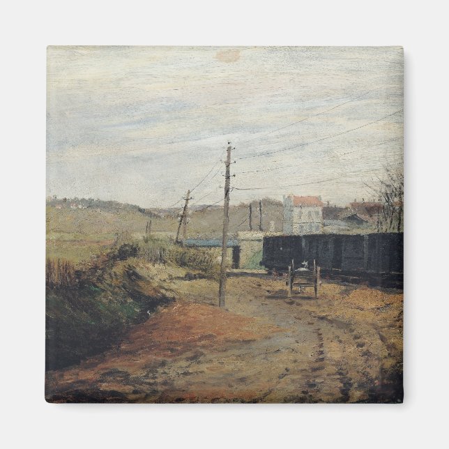 Bahnhof in Argenteuil Magnet (Vorne)