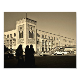 Bahnhof Kairo Fotodruck