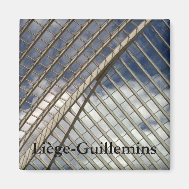 Bahnhof Liège-Guillemins Magnet (Vorne)