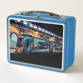 Bahnhof Manchester Metall Brotdose