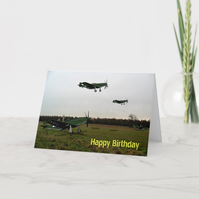 Bahnhof Mustang Norfolk 1943 Karte (Vorderseite)