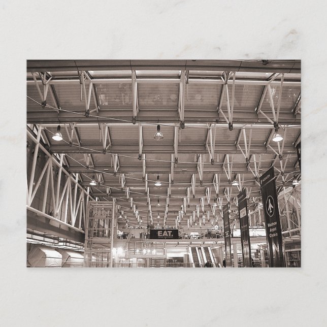 Bahnhof Paddington, Conkurs, London Postkarte (Vorderseite)