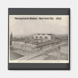 Bahnhof Pennsylvania New York 1912 Magnet