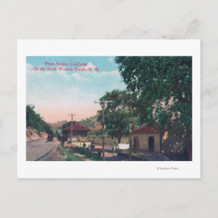 Bahnhof Pieta Northwestern Pacific Postkarte