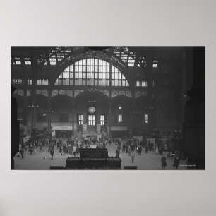 Bahnhof Poster