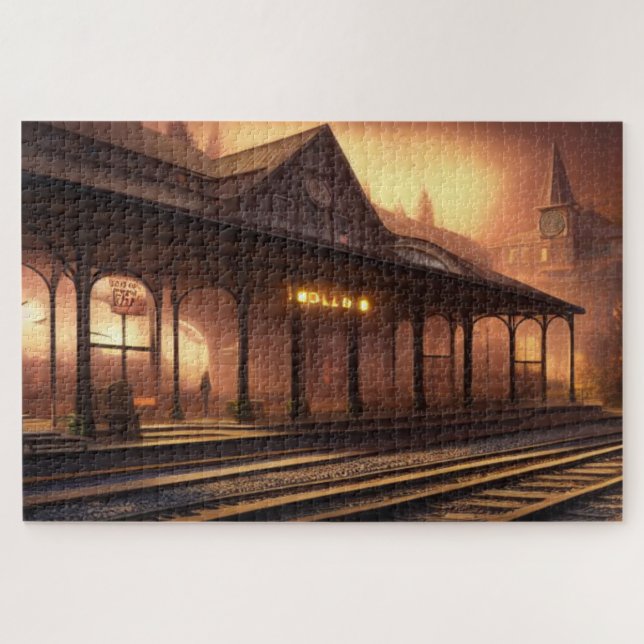 Bahnhof Puzzle (Horizontal)