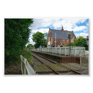 Bahnhof Rawcliffe Fotodruck