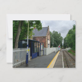 Bahnhof Rawcliffe Postkarte