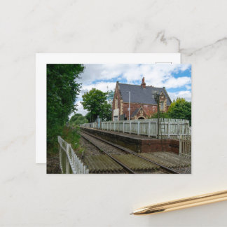 Bahnhof Rawcliffe Postkarte