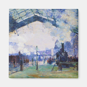 Bahnhof Saint-Lazare, Bahnhof Normandie, Claude Mo Magnet