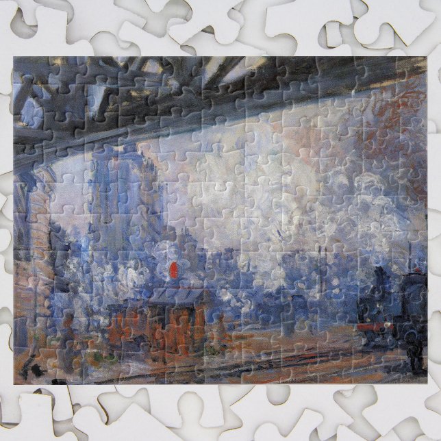 Bahnhof Saint Lazare von Claude Monet (Von Creator hochgeladen)