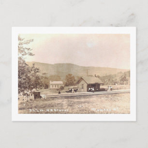 Bahnhof, Towaco, Montville, NJ Vintage Postkarte