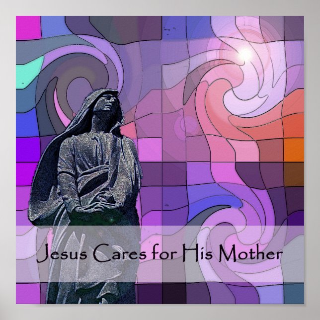 Bahnhöfe des Kreuzes 12 Poster (Vorne)